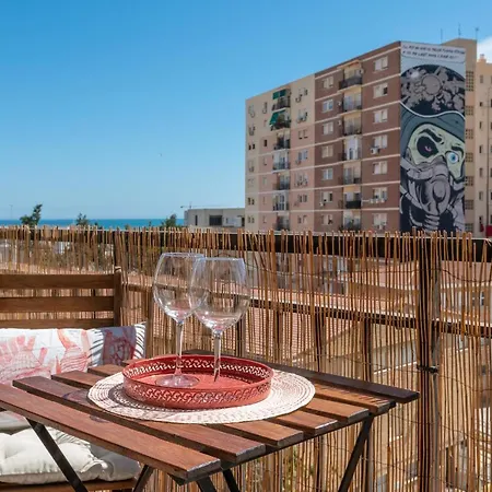 Apartamento De 3 En El Barrio De Las Artes, Soho * Malaga